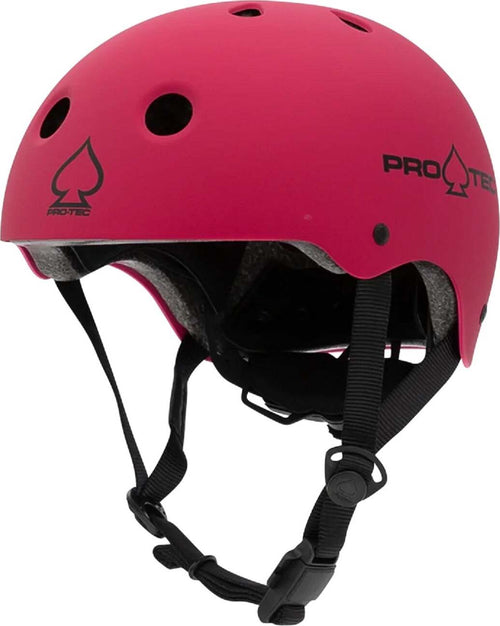 Pro-tec Junior Classic Fit Certified Casco Skateboard Bambino / Bamnina +5A Matte Pink Casco Skate Rosa Opaco Sport e tempo libero/Sport/Mobilità urbana/Skateboard/Caschi Snotshop - Roma, Commerciovirtuoso.it