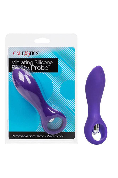 Plug Anale vibrante Calexotics viola stimolatore prostata 3 velocità waterproof