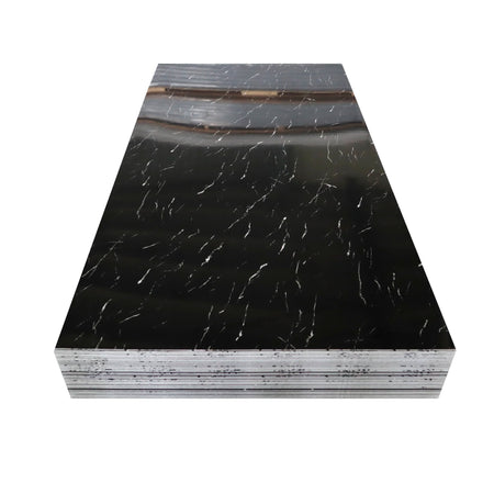 Pacco da n.4pz (2,9mq) Pannelli rivestimento in Polimeri Ultrarealistico effetto Marmo lucido 1220x600x4mm mod.PROCIDA