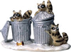 Procioni nella spazzatura, personaggi per villaggio di Natale in Poliresina‎ Casa e cucina/Decorazioni per interni/Addobbi e decorazioni per ricorrenze/Decorazioni natalizie/Oggettistica MagiediNatale.it - Altamura, Commerciovirtuoso.it