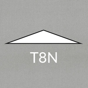 Ombrellone quadrato professionale con palo laterale "Galileo Maxi" in alluminio da esterno "Made In Italy"