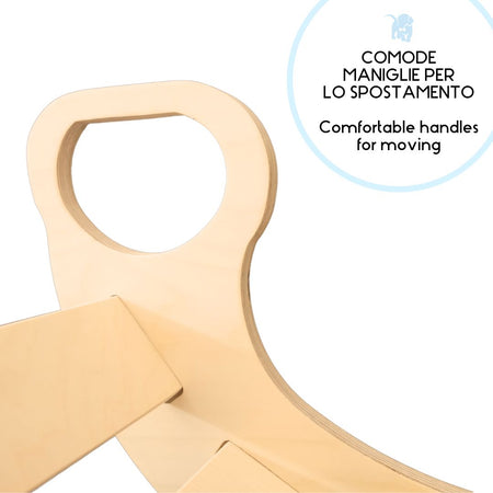 Rainbow Rocker Dindolò Dondolo Montessori