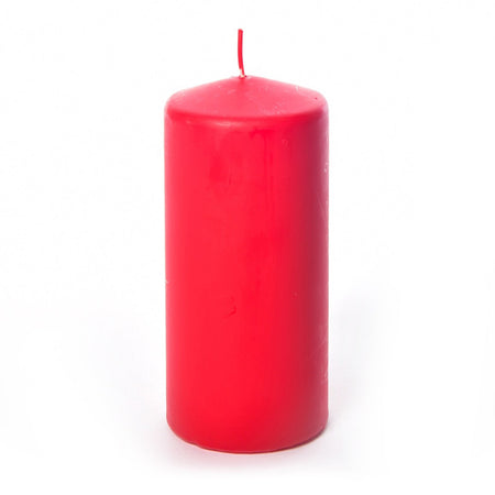 Candela Pillar Opaca per interno ed esterno, decorazione natalizia