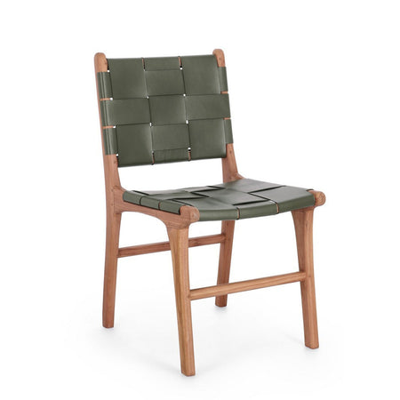 Sedia "Joanna" con legno teak, per arredo interno 46 x 59 x h 85 cm