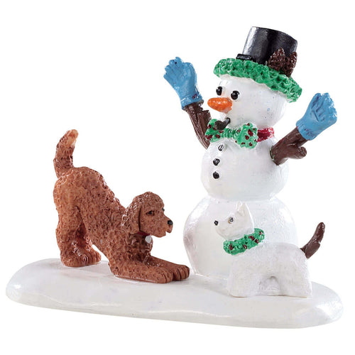 Decorazione Gioca con me! per Villaggio di Natale e presepe, in Resina da h 4,1 cm