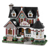 Decorazione Lily's Bed & Breakfast per Villaggio di Natale e presepe, in Porcellana da h 14,5 cm