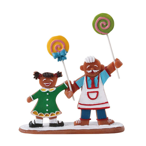 Decorazione Lolli Ballooza per Villaggio di Natale e presepe, in Resina da h 2,3 cm