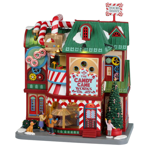 Decorazione La canna da caramelle funziona per Villaggio di Natale e presepe
