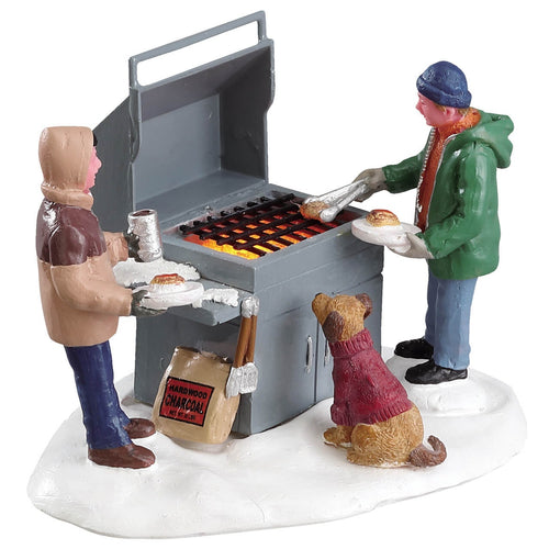 Decorazione Grillin '& Chillin' per Villaggio di Natale e presepe