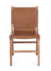 Sedia Eugenie con legno teak, per arredo interno 46 x 59 x h 85 cm