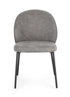 Sedia Wendy con struttura in acciaio, per arredo interno 54 x 60 x h 83 cm