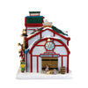 Decorazione Santuario degli animali artici per Villaggio di Natale e presepe, in Resina da h 16,3 cm