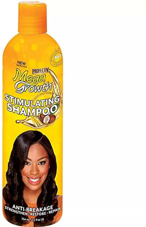 PROFECTIVE MEGA GROWTH ANTI-BREAKAGE STRENGTHENING STIMULATING SHAMPOO /HAIR CARE /HAIR TREATMENT 12oz PER CAPELLI