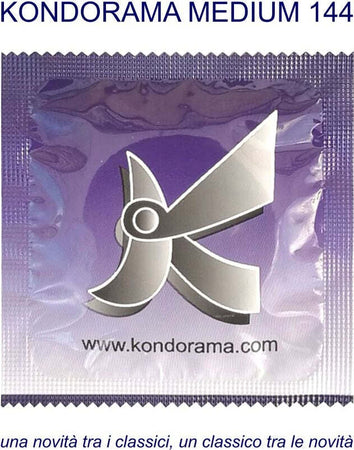 Profilattici Medi Kondorama Medium Profilattici Preservativi Trasparenti non Aromatizzati 144 pz diametro 53 mm Salute e cura della persona/Erotismo e contraccezione/Sesso sicuro e contraccezione/Preservativi/Preservativi maschili Kondorama - Martinsicuro, Commerciovirtuoso.it