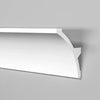 100ml di CORNICE A SOFFITTO con predisposizione LED 60x80x2000mm in POLIMERI - Polistrutturato - Eternal Parquet