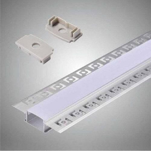 Profilo Ad Incasso A Scomparsa In Alluminio 2mt Copertura Opaca Strip Led Al-12 Fai da te/Prodotti per la costruzione/Materiali da costruzione/Pavimenti/Materiali per pavimenti/Strisce di copertura Trade Shop italia - Napoli, Commerciovirtuoso.it