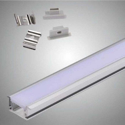 Profilo Ad Incasso In Alluminio Da 2 Mt Con Copertura Opaca Per Strip Led Al-13 Fai da te/Prodotti per la costruzione/Materiali da costruzione/Pavimenti/Materiali per pavimenti/Strisce di copertura Trade Shop italia - Napoli, Commerciovirtuoso.it