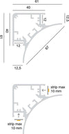 Profilo-alluminio-Gea-Led-LUBIANA-C-PLUPBC-2mt-bianco-opaco
