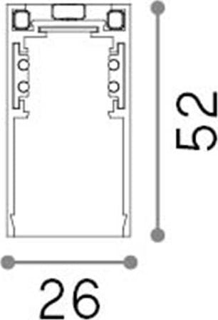 Profilo-Alto-200Cm-Ego-Alluminio-Bianco