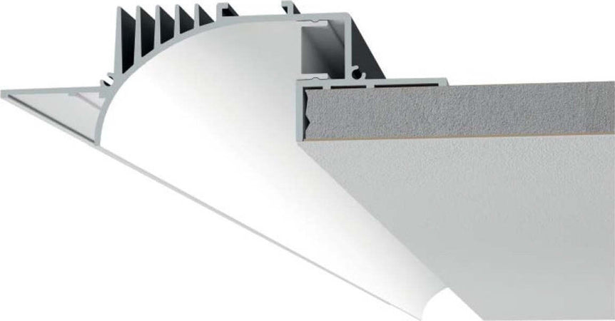 Profilo-alumite-9010-Belfiore-SIRIO-P005B-LED-incasso-striscia-installazione-legno-cartongesso-102CM