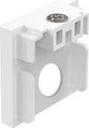 Profilo-Basso-Con-Foro-Ego-Alluminio-Bianco