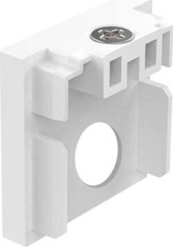 Profilo-Basso-Con-Foro-Ego-Alluminio-Bianco