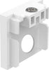 Profilo-Basso-Con-Foro-Ego-Alluminio-Bianco
