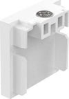 Profilo-Basso-Senza-Foro-Ego-Alluminio-Bianco