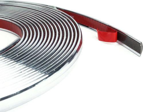PROFILO CROMATO FASCIA ADESIVA ADESIVO AUTO CAMPER 6 METRI 8 mm IMPERMEABILE Auto e Moto/Parti per auto/Styling auto e carrozzeria/Fasce decorative e protettive/Fasce decorative Trade Shop italia - Napoli, Commerciovirtuoso.it
