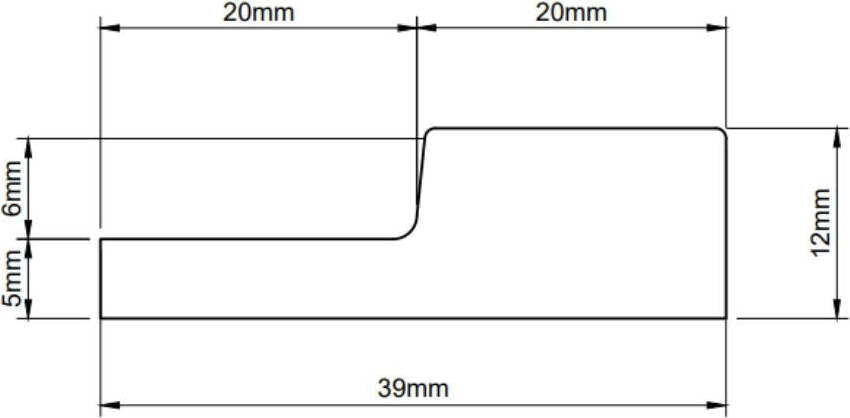 Profilo di chiusura in duropolimero bianco 40x12x2800mm Fai da te/Pitture trattamenti per pareti e utensili/Strumenti per carta da parati e posa carta da parati/Bordi per carta da parati Led Mall Home - Napoli, Commerciovirtuoso.it