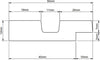 Profilo di chiusura in duropolimero bianco 50x12x2800mm Fai da te/Pitture trattamenti per pareti e utensili/Strumenti per carta da parati e posa carta da parati/Bordi per carta da parati Led Mall Home - Napoli, Commerciovirtuoso.it
