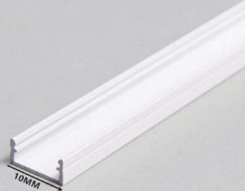 Profilo-In-Alluminio-1mt-Da-Incasso-Senza-Copertura-Per-Strip-Led-Strisce-Al10mm