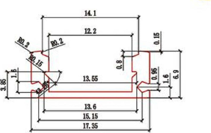 Profilo In Alluminio Da 2 Mt Incasso Per Strip Led Con Copertura Plastica Al-03 Illuminazione/Strisce LED Trade Shop italia - Napoli, Commerciovirtuoso.it