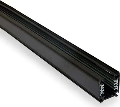 Profilo-In-Alluminio-A-Plafone-Sistema-Binario-Nero