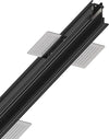 Profilo-Incassato-200Cm-Ego-Alluminio-Nero