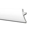 *STOCK FOLLI* Pacco da 22 metri lineari di Profilo Cornice per LED in Polimeri Bianco RAL 9016 verniciabile 74X36mm