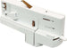 Profilo-Link-Dali-Adattatpre-Alluminio-Bianco