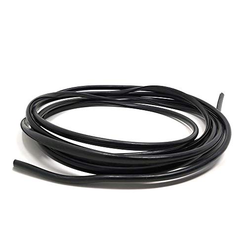 profilo Paracolpi portiera Auto NERO Universale protezione porte tubo a U 15MT