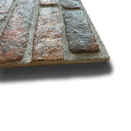 CAPPOTTO esterno - interno isolante in STYROFOAM 3D spess.2cm (120x50cm) con resine e malta London Brick
