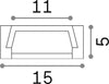 Profilo-Slot-Alluminio-Cromo-Sur-D15X5-200Cm