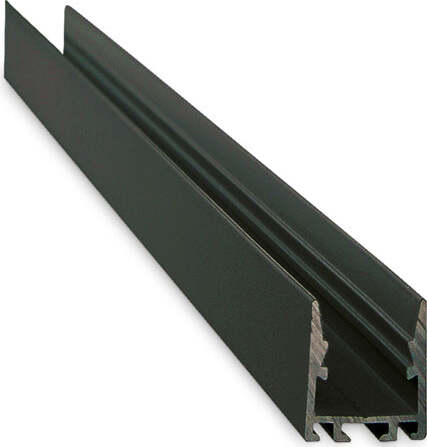 Profilo-Slot-Alluminio-Nero-Sur-D16X22-2M