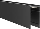 Profilo-Superficie-Per-Binario-Arca-300Cm-Alluminio-Nero