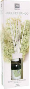 Profuma Ambiente Muschio Bianco 125 Ml Con Bastoncini Made In Italy Mercury Diffusore Bastoncini di Cotone Profumo Profuma Ambiente Tiziana non solo gioielli - Civitanova Marche, Commerciovirtuoso.it