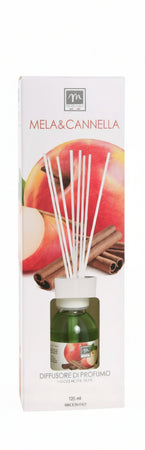 Profumo Ambienti Diffusore d’Essenza con Bastoncini Inclusi Mela e Cannella 125ml Made in Italy Mercury Profuma Ambienti Tiziana non solo gioielli - Civitanova Marche, Commerciovirtuoso.it