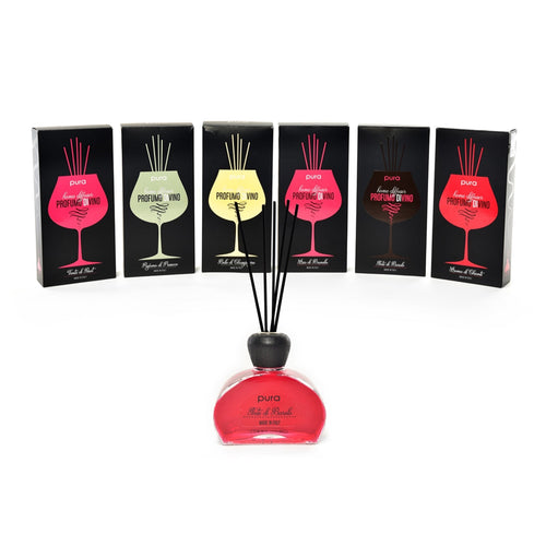 Diffusore di essenza Pura Platinum Vino con bacchetti profumatore per ambienti 250 ml