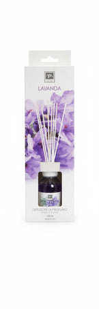 Profumo Ambienti Lavanda 125ml Diffusore d’essenza con Bastoncini Inclusi Made in Italy Profumo Ambienti Tiziana non solo gioielli - Civitanova Marche, Commerciovirtuoso.it