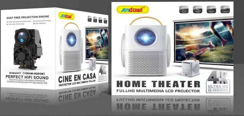Proiettore 4k Home Theater Proiettore Lcd Full Hd Accessorio Per Casa Q-hd998 Elettronica/Home Cinema TV e video/Proiettori Trade Shop italia - Napoli, Commerciovirtuoso.it