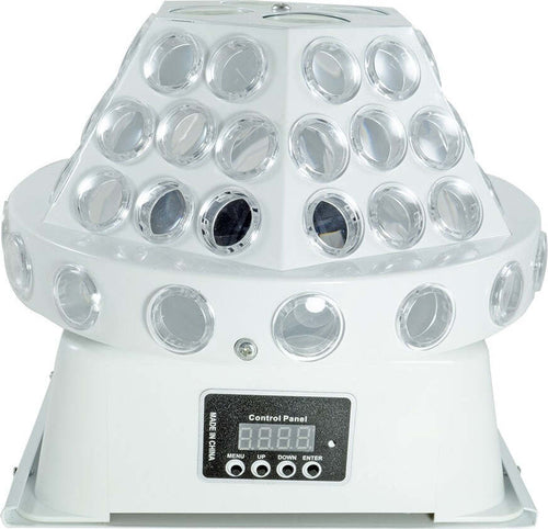 PROIETTORE 8 LED RGBW DISEGNI EFFETTI DISCO ROTANTI DMX 30-40W DISCOTECA DISCO Strumenti Musicali/Sonorizzazione e palcoscenico/Illuminazione/Dispositivi per effetti luce Trade Shop italia - Napoli, Commerciovirtuoso.it