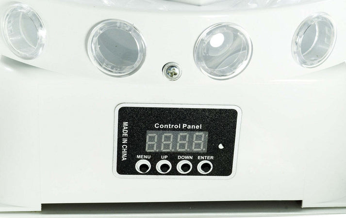 PROIETTORE 8 LED RGBW DISEGNI EFFETTI DISCO ROTANTI DMX 30-40W DISCOTECA DISCO Strumenti Musicali/Sonorizzazione e palcoscenico/Illuminazione/Dispositivi per effetti luce Trade Shop italia - Napoli, Commerciovirtuoso.it
