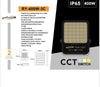 PROIETTORE A LED CON PANNELLO SOLARE FARO A LED SOLAR LIGHT 400W